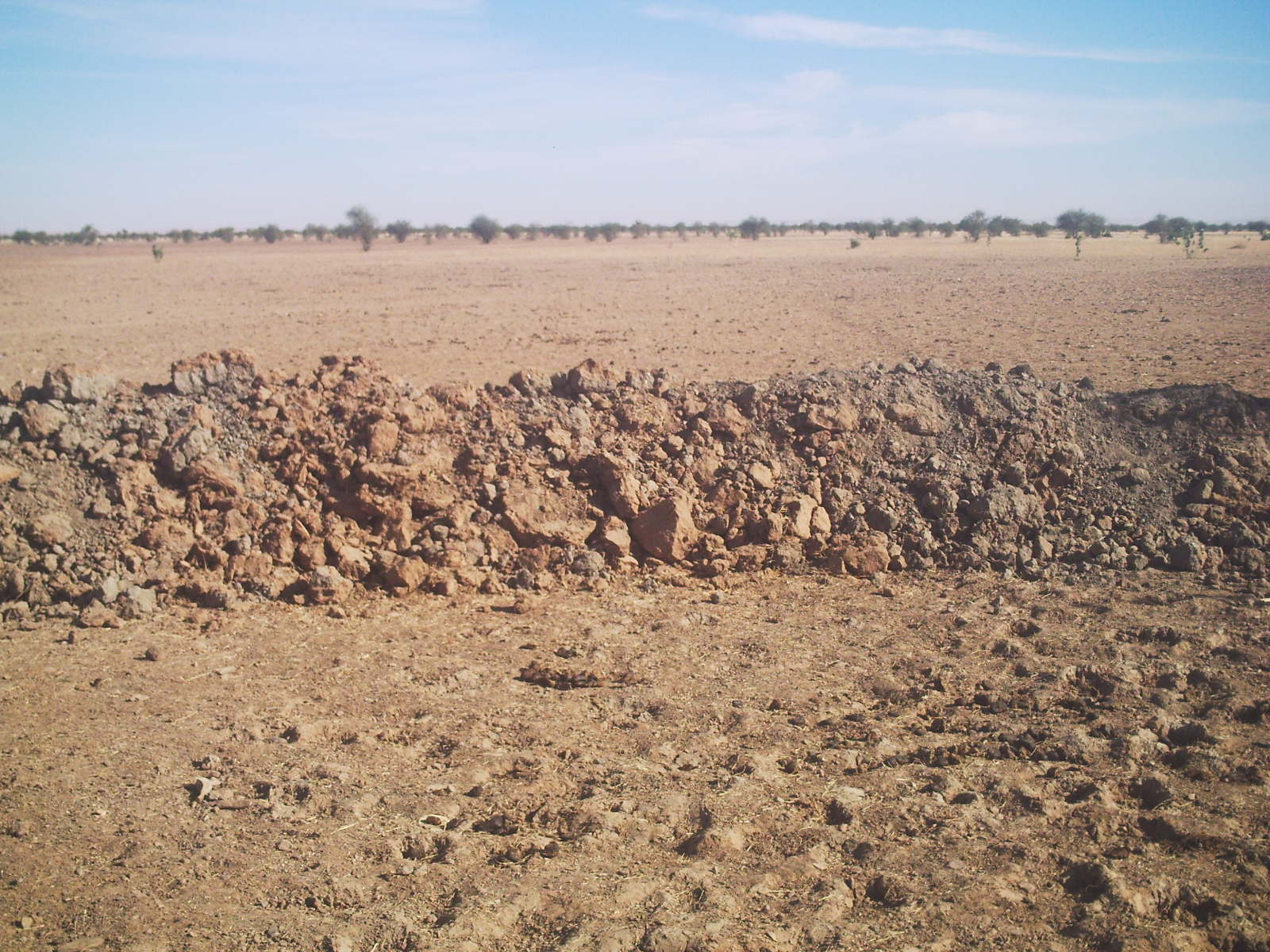 Projet d’Aménagement de la dépression naturelle du village de Lekhteit (moughataa de Magtaa Lahjar) et gestion durable de sol menacé par la dégradation (MAU/MDG-F/AN1/07-09-03) Financé par le PNUD/SGP